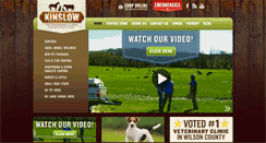 Desktop Screenshot of kinslowvetclinic.com
